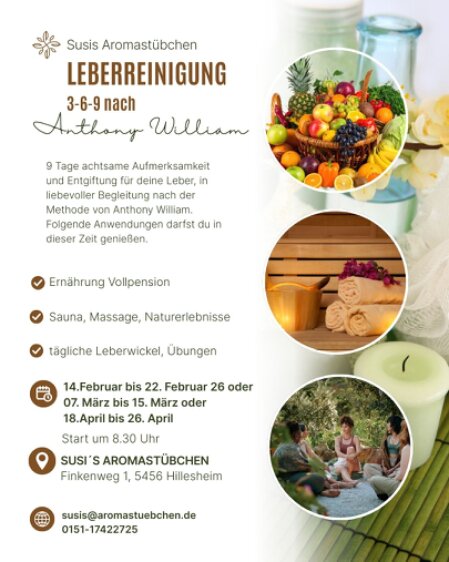 9 Tage achtsame Aufmerksamkeit un Entgiftung für deine Leber