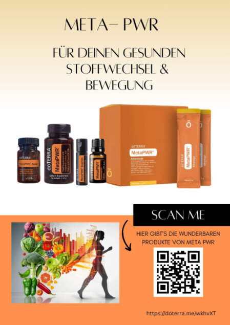 META POWER, für Deinen gesunden Stoffwechsel und Bewegung - Susanne Vater - unabhängige doTERRA Wellness Botschafterin