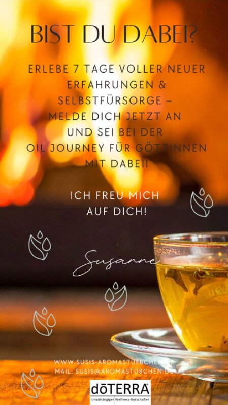 Wohlbefinden für Deinen Körper - die Öl Journey für Frauen