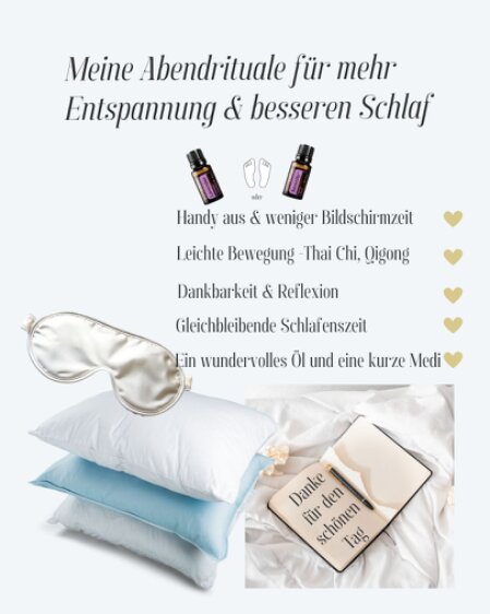 Schlaf ist keine verlorene Zeit, sondern eine wertvolle Investition in Gesundheit, Lebensqualität und innere Balance.
